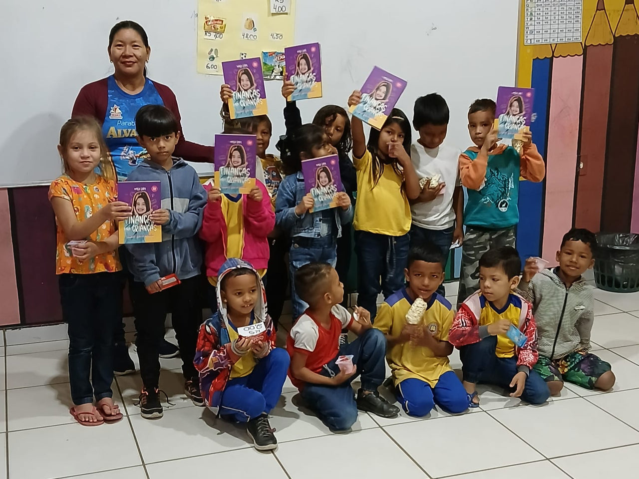 Foto do Programa Malu na Escola