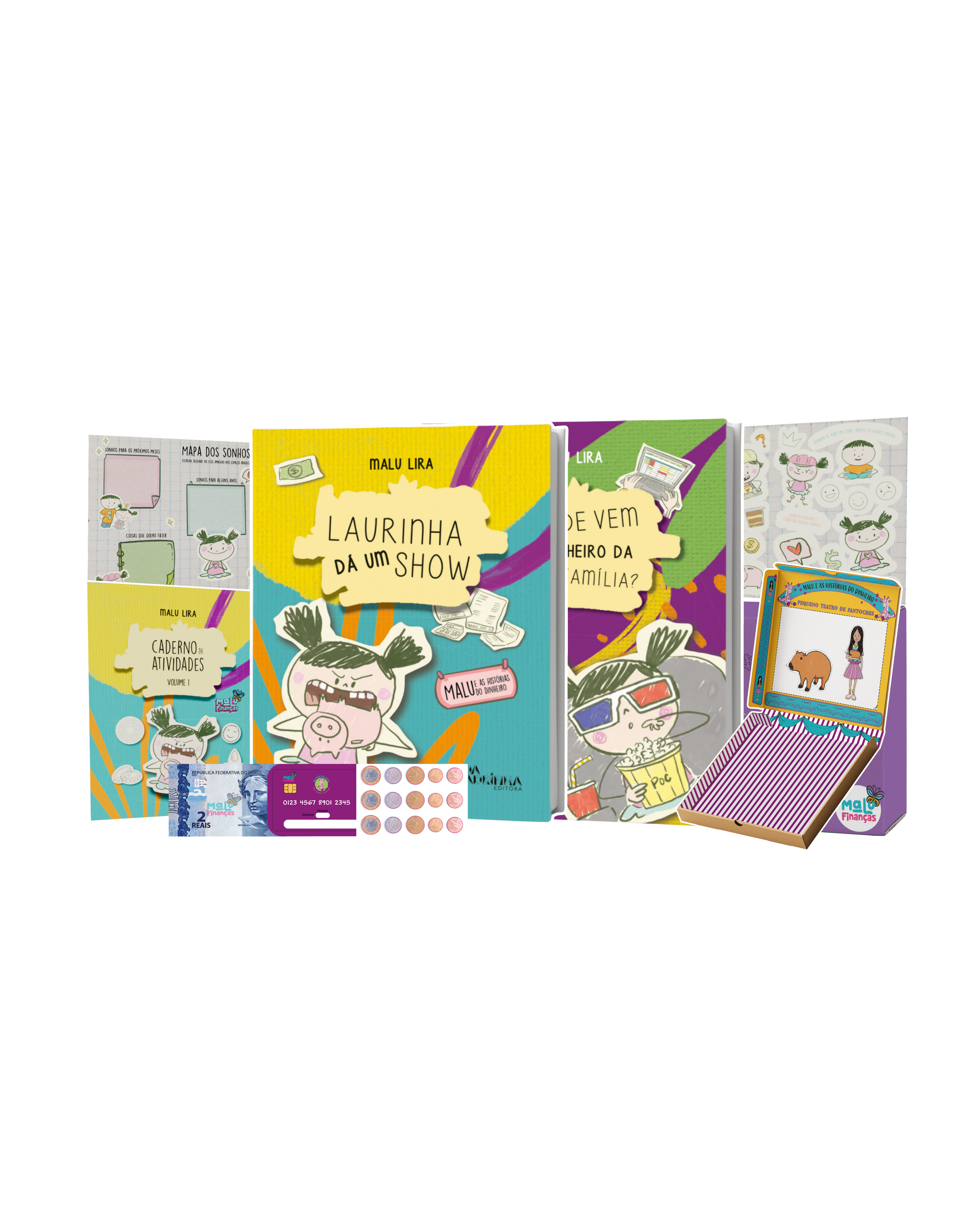 Kit Educação Financeira - Ensino Fundamental (Anos Inicias) - 1º ano