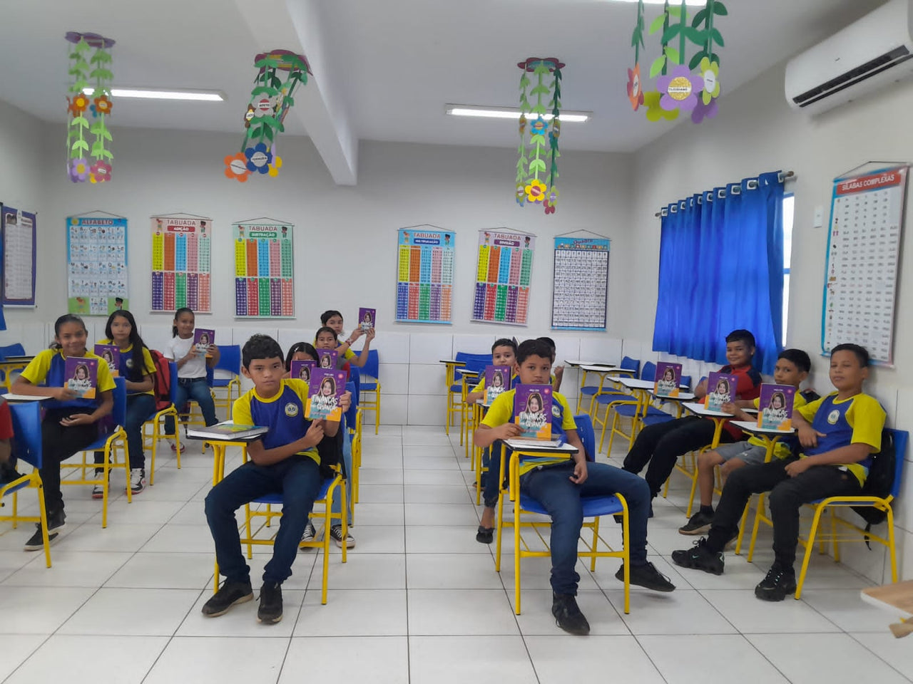 Foto do Programa Malu na Escola